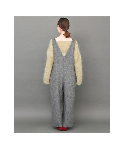 KBF（ケイビーエフ）の「深Vネックオールインワン（オールインワン・サロペット・レディース・BEIGE/L/BLUE/GRAY/BLACK・one）」の19枚目の写真
