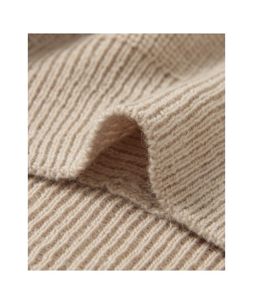 URBAN RESEARCH ROSSO - URBAN RESEARCH ROSSO  片畦ニットプルオーバー URBAN RESEARCH ROSSO WOMEN（アーバンリサーチ ロッソ）の