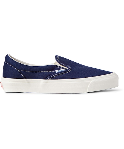 vans canvas slip ons