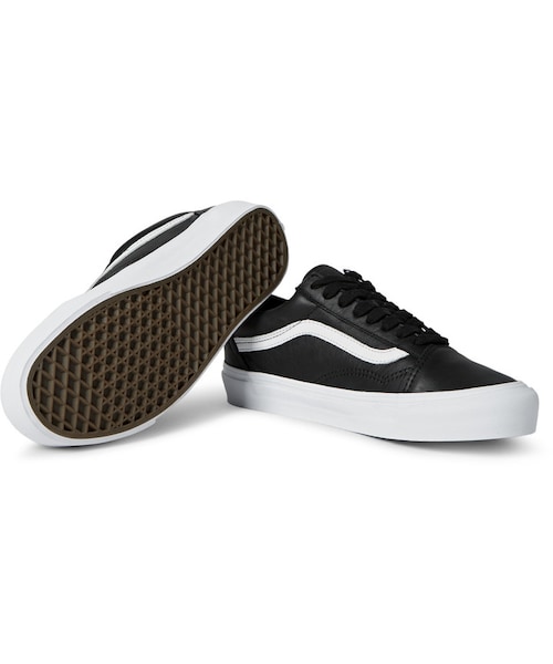 VANS(バンズ)の「Vans Vault® OG Old Skool LX Leather Sneakers(スニーカー・メンズ・Black・UK10/UK10.5/UK11/UK12/UK6/UK7/UK7.5/UK8/UK8.5/UK9/UK9.5)」の3枚目の写真