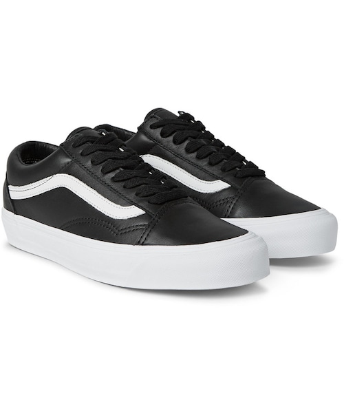 VANS(バンズ)の「Vans Vault® OG Old Skool LX Leather Sneakers(スニーカー・メンズ・Black・UK10/UK10.5/UK11/UK12/UK6/UK7/UK7.5/UK8/UK8.5/UK9/UK9.5)」の5枚目の写真