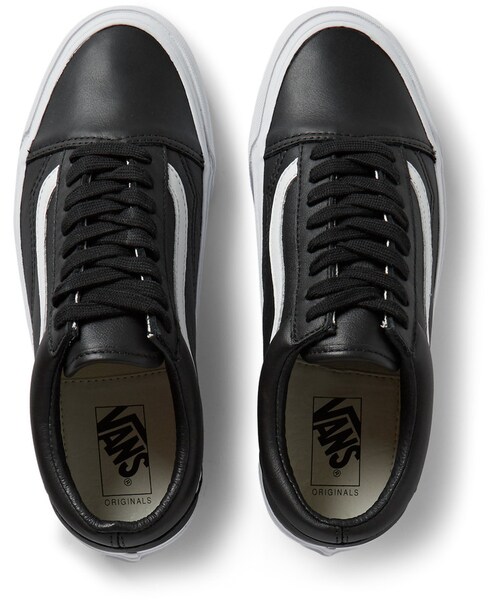 VANS(バンズ)の「Vans Vault® OG Old Skool LX Leather Sneakers(スニーカー・メンズ・Black・UK10/UK10.5/UK11/UK12/UK6/UK7/UK7.5/UK8/UK8.5/UK9/UK9.5)」の6枚目の写真