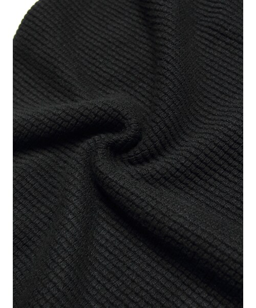 JACKROSE(ジャックローズ)の「×Luv maison ミリタリーワッフルジャガードリブUネックロンTEE(トップス・メンズ・ブラック/ホワイト/カーキ・M/L)」の14枚目の写真