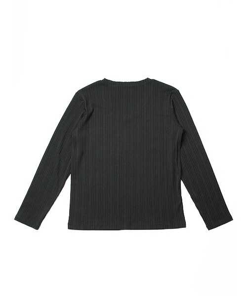 JACKROSE（ジャックローズ）の「×Luv maison ランダムテレコVネックロンTEE（トップス・メンズ・ブラック/グレー/ホワイト/ワイン/カーキ・M/L）」の14枚目の写真