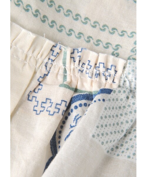 Ne-net（ネネット）の「コラハンシャツ / ワンピース（ワンピース/ドレス・レディース・green/red）」の3枚目の写真