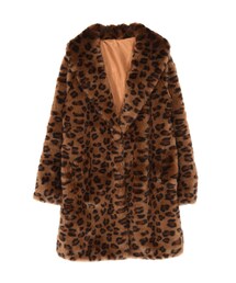 EVRIS | ビッグショールフェイクファーコート(ジャケット/アウター)