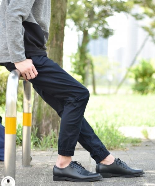 RAGEBLUE（レイジブルー）の「＜ストレッチ抜群＞シャーリングジョガーパンツ（パンツ・ブラック/グレー/ネイビー・S/M/L）」の3枚目の写真