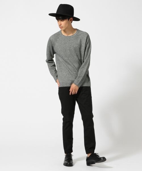 RAGEBLUE（レイジブルー）の「＜ストレッチ抜群＞シャーリングジョガーパンツ（パンツ・ブラック/グレー/ネイビー・S/M/L）」の12枚目の写真
