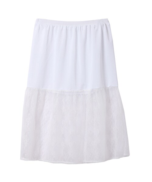 31 Sons de mode（トランテアン　ソン　ドゥ　モード）の「≪新作≫アンゴラ混オフタートルネックワンピース×レースペチコートセット（ワンピース/ドレス・レディース・ライトグレー/ベージュ・36/38）」の10枚目の写真