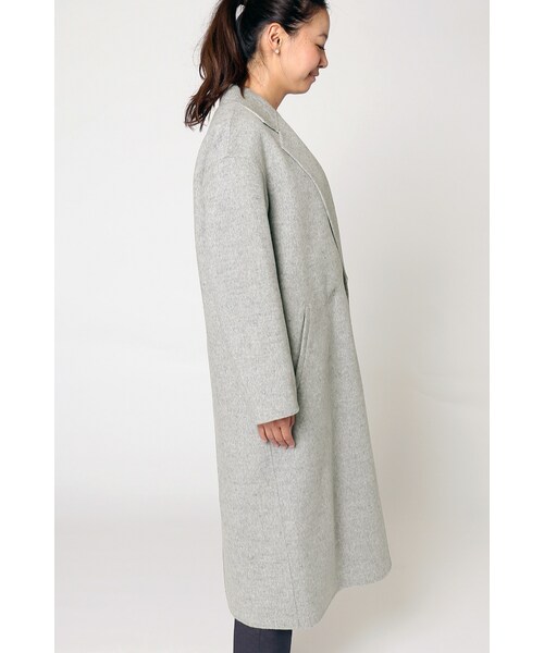 Spick & Span（スピックアンドスパン）の「≪予約≫HAMILTON WOOL リバーチェスター◆（ジャケット/アウター・グレーA/キャメル/ネイビー・36/38）」の8枚目の写真