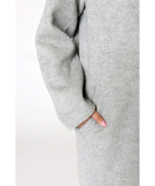 Spick & Span（スピックアンドスパン）の「≪予約≫HAMILTON WOOL リバーチェスター◆（ジャケット/アウター・グレーA/キャメル/ネイビー・36/38）」の12枚目の写真