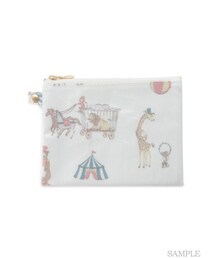 新品　ジェラートピケ アニマル　サーカス柄 母子手帳ケース gelato pique（ジェラートピケ）の「アニマルサーカス母子手帳ケース