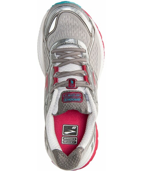 BROOKS(ブルックス)の「Brooks Women's Ghost 8 Running Sneakers from Finish Line(スニーカー・レディース・Gray・6/6.5/7/7.5/8/8.5/9/9.5/10/11)」の4枚目の写真