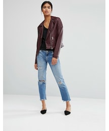 Oasis（オアシス）の「Oasis Leather Look Biker（ライダース
