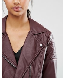 Oasis（オアシス）の「Oasis Leather Look Biker（ライダース