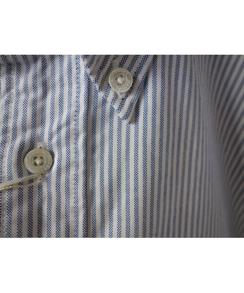 MANUAL ALPHABET(マニュアル アルファベット)の「Manual alphabet マニュアルアルファベット BASIC OXFORD B.D SHIRT STRIPE ベーシックオックスフォードボタンダウンシャツ ストライプ(シャツ/ブラウス・メンズ・その他)」の10枚目の写真