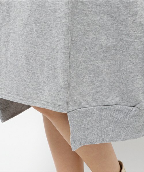 FRAPBOIS（フラボア）の「ラキラッケ（ワンピース・レディース・グレー/ネイビー・1）」の9枚目の写真