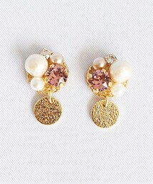 PAULOWNIA | ミニビジューコイン(ピアス(両耳用))