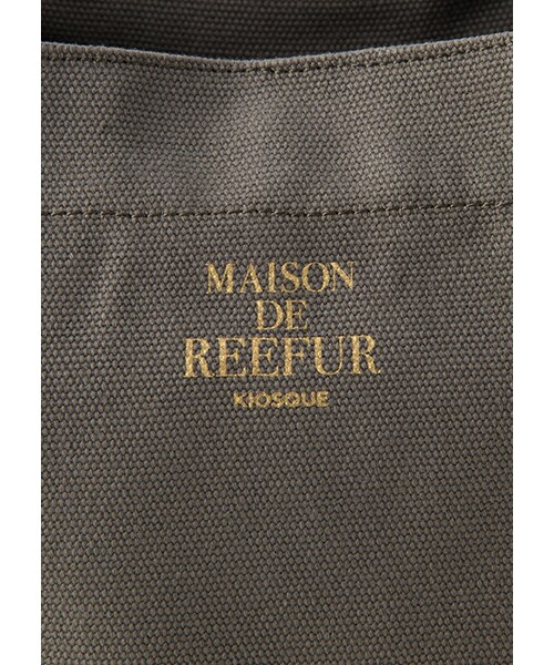 MAISON DE REEFUR ストライプ バック MAISON DE REEFUR（メゾンドリーファー）の「キャンバス ロゴ