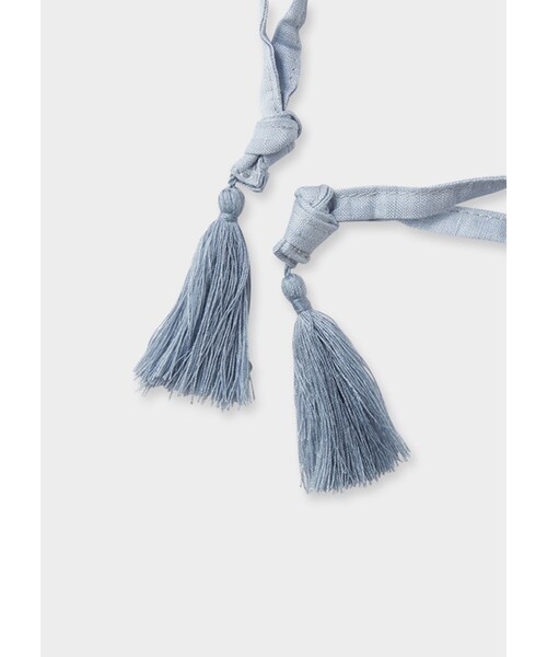 MAISON DE REEFUR（メゾンドリーファー）の「REEFUR ロゴ タッセルポーチ M（バッグ・レディース・Blue/Navy/Beige/Pink・F）」の14枚目の写真