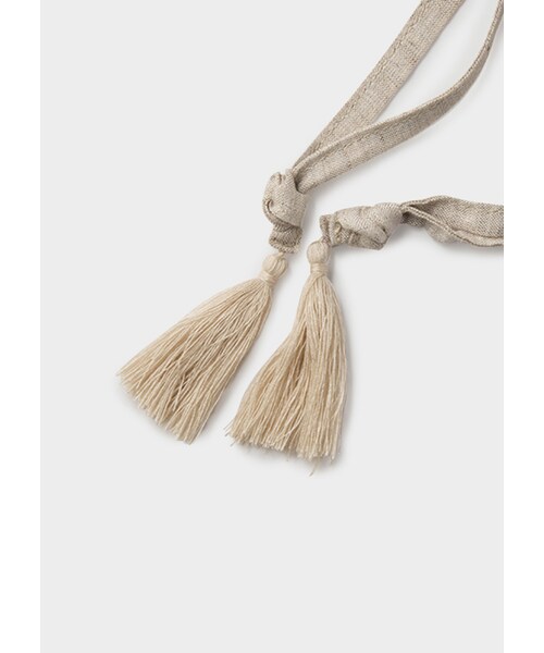 MAISON DE REEFUR（メゾンドリーファー）の「REEFUR ロゴ タッセルポーチ M（バッグ・レディース・Blue/Navy/Beige/Pink・F）」の8枚目の写真