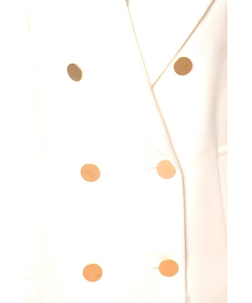 GRACE CONTINENTAL（グレースコンチネンタル）の「ルーズミリタリーコート（ジャケット/アウター・レディース・カーキ/ホワイト・34/36）」の10枚目の写真