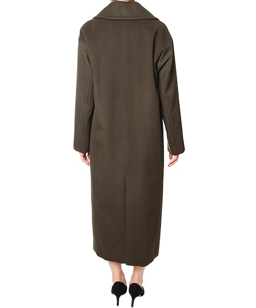 GRACE CONTINENTAL（グレースコンチネンタル）の「ルーズミリタリーコート（ジャケット/アウター・レディース・カーキ/ホワイト・34/36）」の4枚目の写真