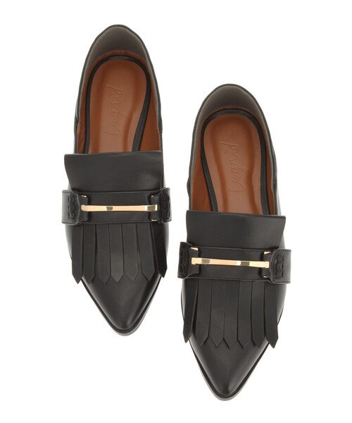 Ungrid（アングリッド）の「プレートコンビキルトローファー（シューズ・レディース・ブラック/ブラウン・S/M/L）」の11枚目の写真