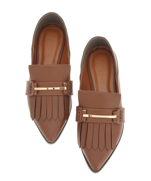 Ungrid（アングリッド）の「プレートコンビキルトローファー（シューズ・レディース・ブラック/ブラウン・S/M/L）」の2枚目の写真