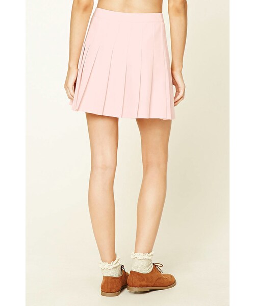 FOREVER 21（フォーエバー トゥエンティーワン）の「FOREVER 21 Pleated Mini Skirt（スカート・レディース・Pink/Green・XS/S/M/L）」の10枚目の写真