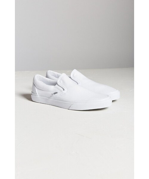 VANS(バンズ)の「Vans Classic Slip-On Sneaker(スニーカー・レディース・Black/Blue/White・W 10/M 8.5/W 6/M 4.5/W 7.5/M 6/W 7/M 5.5/W 8.5/M 7/W 8/M 6.5/W 9/M 7.5)」の9枚目の写真