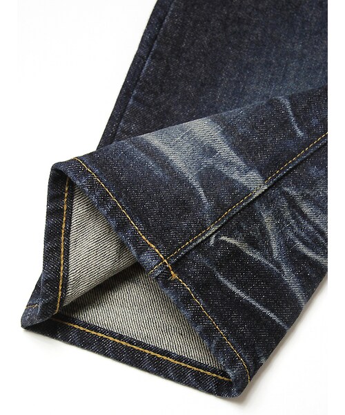 JACKROSE（ジャックローズ）の「ヴィンテージ加工ストレートデニム（パンツ・メンズ・ブラック/インディゴ・S/M/L/XL）」の18枚目の写真