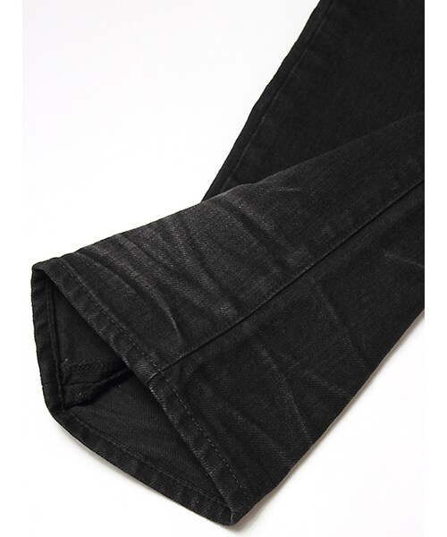 JACKROSE（ジャックローズ）の「ヴィンテージ加工ストレートデニム（パンツ・メンズ・ブラック/インディゴ・S/M/L/XL）」の6枚目の写真