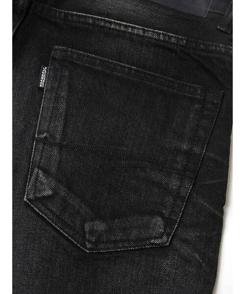 JACKROSE（ジャックローズ）の「ヴィンテージ加工ストレートデニム（パンツ・メンズ・ブラック/インディゴ・S/M/L/XL）」の8枚目の写真