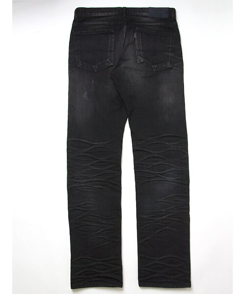JACKROSE（ジャックローズ）の「ヴィンテージ加工ストレートデニム（パンツ・メンズ・ブラック/インディゴ・S/M/L/XL）」の12枚目の写真
