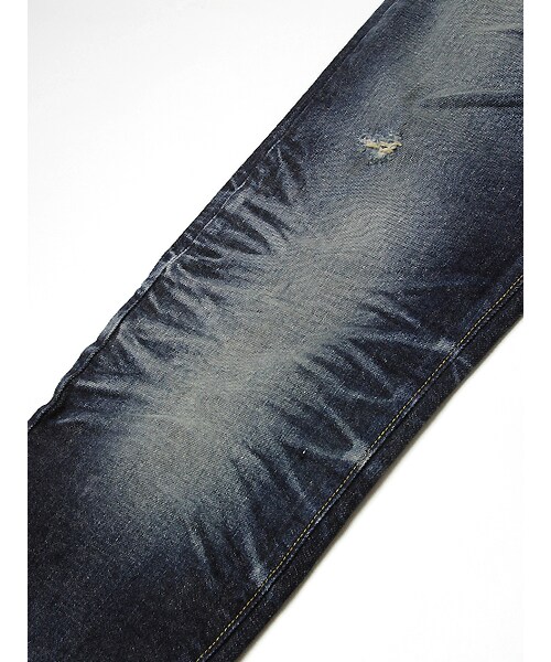 JACKROSE（ジャックローズ）の「ヴィンテージ加工ストレートデニム（パンツ・メンズ・ブラック/インディゴ・S/M/L/XL）」の21枚目の写真