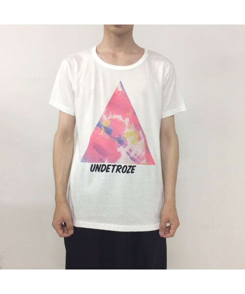 STORES.jp(ストアーズドットジェーピー)の「undetroze TRIANGLE T WHITE SIZE 3(Tシャツ/カットソー・レディース・その他)」の1枚目の写真