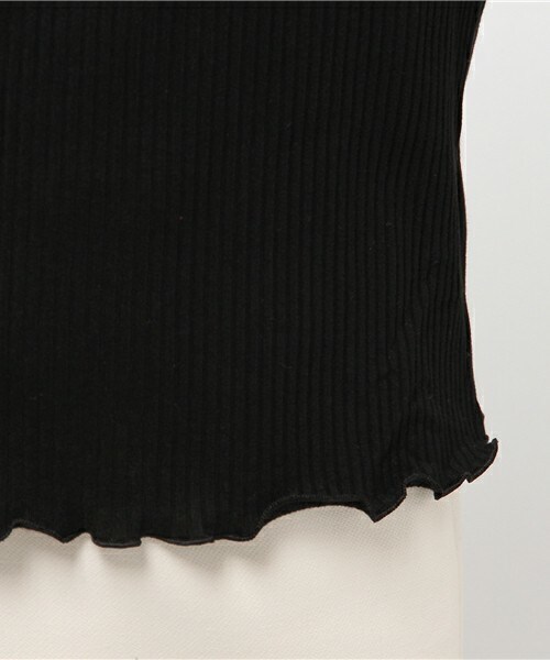 archives（アルシーヴ）の「ラウンドメローテレコトップス（Tシャツ/カットソー・レディース・オフホワイト/ブラック/グレー/ベージュ/ワイン・MEDIUM）」の11枚目の写真