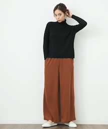 actuel | サイドスリットタートル(ニット/セーター)