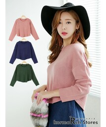 KORMARCH | クロップニット(ニット/セーター)