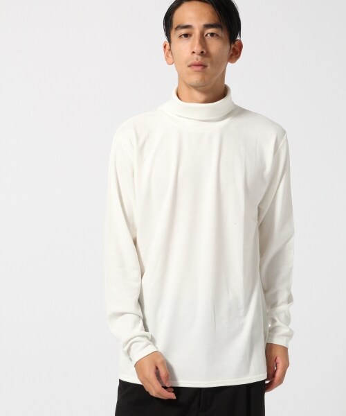 RAGEBLUE（レイジブルー）の「TRPUタートルネックカットソー（トップス・ホワイト/ブラック/グレー/ブラウン・M/L）」の7枚目の写真