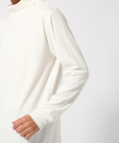 RAGEBLUE（レイジブルー）の「TRPUタートルネックカットソー（トップス・ホワイト/ブラック/グレー/ブラウン・M/L）」の11枚目の写真