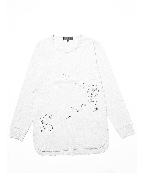 Luv maison(ラブメゾン)の「サーマルミドル丈ロンTEE(トップス・メンズ・ブラック/グレー/ホワイト・M/L)」の9枚目の写真