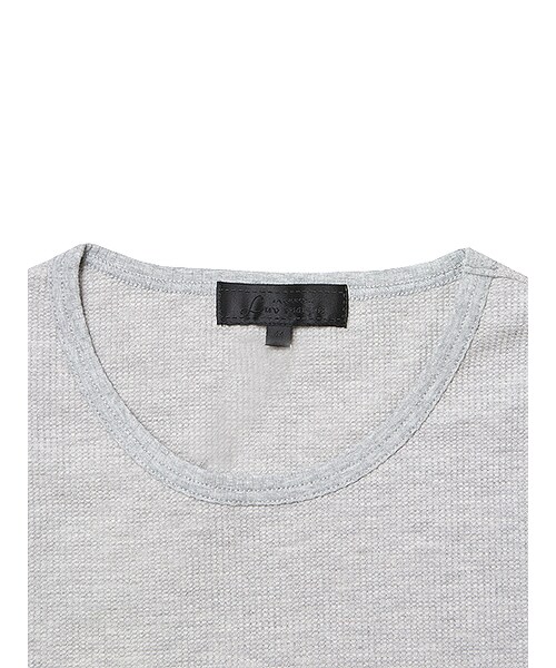 Luv maison(ラブメゾン)の「サーマルミドル丈ロンTEE(トップス・メンズ・ブラック/グレー/ホワイト・M/L)」の21枚目の写真