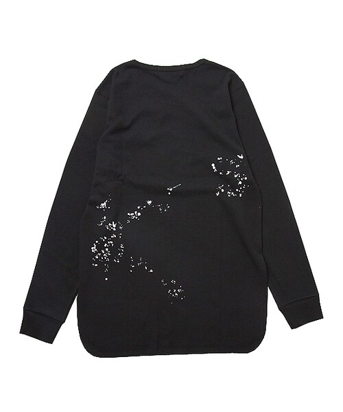 Luv maison(ラブメゾン)の「サーマルミドル丈ロンTEE(トップス・メンズ・ブラック/グレー/ホワイト・M/L)」の18枚目の写真