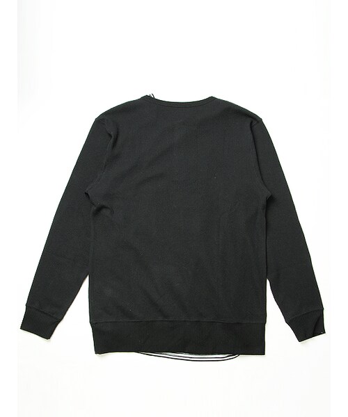 JACKROSE(ジャックローズ)の「レイヤードヘンリーネックロンTEE(トップス・メンズ・ブラック/グレー/ホワイト・M/L)」の18枚目の写真