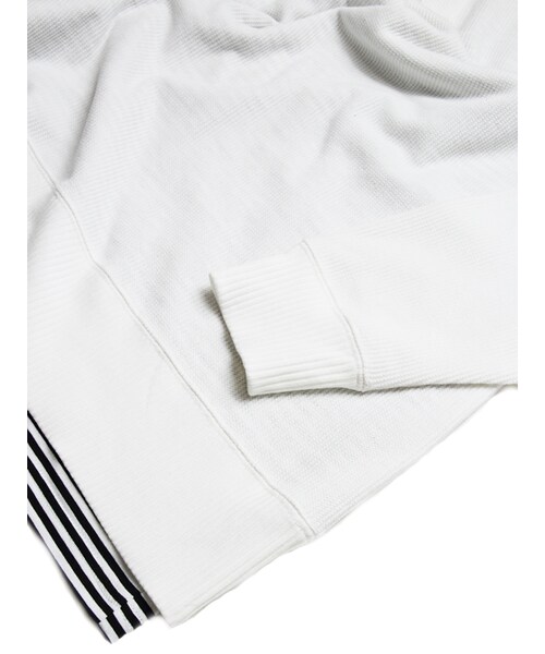 JACKROSE(ジャックローズ)の「レイヤードヘンリーネックロンTEE(トップス・メンズ・ブラック/グレー/ホワイト・M/L)」の6枚目の写真
