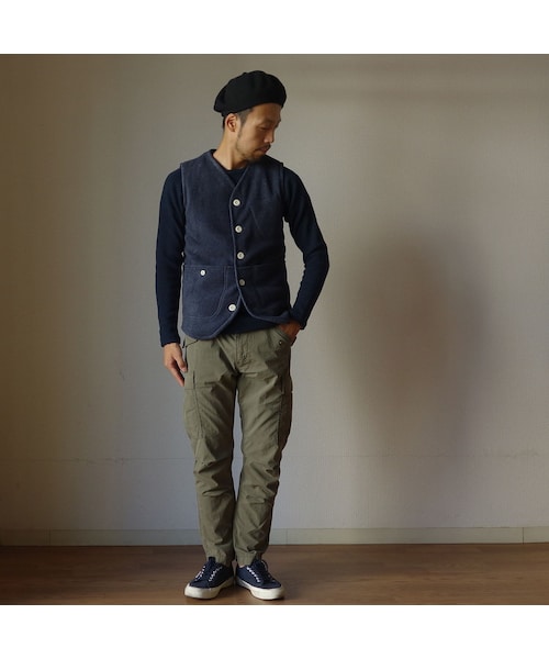 Ordinary fits（オーディナリーフィッツ）の「【完売御礼】Ordinary fits オーディナリーフィッツ OM-P080 BAREFOOT M65 CARGO ベアフット M65 カーゴ OLV オリーブ（カーゴパンツ・メンズ・その他）」の6枚目の写真