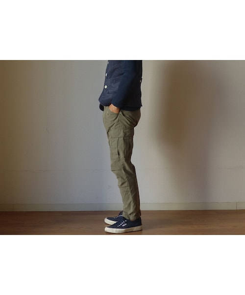 Ordinary fits（オーディナリーフィッツ）の「【完売御礼】Ordinary fits オーディナリーフィッツ OM-P080 BAREFOOT M65 CARGO ベアフット M65 カーゴ OLV オリーブ（カーゴパンツ・メンズ・その他）」の5枚目の写真