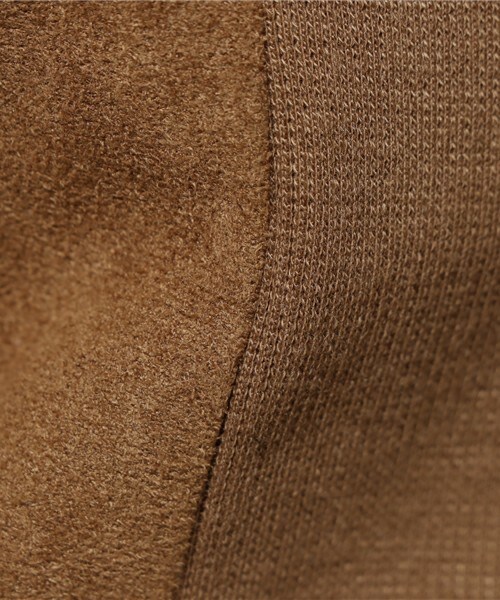 INTERPLANET WINGS(インタープラネットウィング)の「フェイクスエードノーカラーJK(ノーカラージャケット・レディース・ブラウン/ベージュ・FREE)」の10枚目の写真